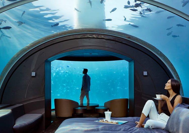 Stay in the World’s First Underwater Villa at Conrad Maldives Rangali Island